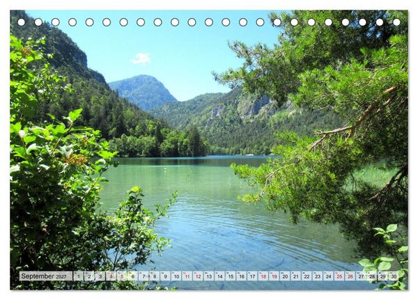 Produktbild: Erholung am See - Die sch&ouml;nsten Seen in Deutschland (Tischkalender 2027 DIN A5 quer), CALVENDO Monatskalender