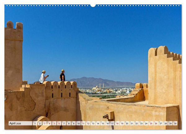 Produktbild: Oman - Eine Fotoreise (hochwertiger Premium Wandkalender 2026 DIN A2 quer), Kunstdruck in Hochglanz