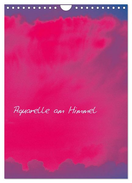 Produktbild: Aquarelle am Himmel (Wandkalender 2026 DIN A4 hoch), CALVENDO Monatskalender