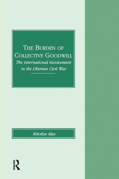 Produktbild: The Burden of Collective Goodwill
