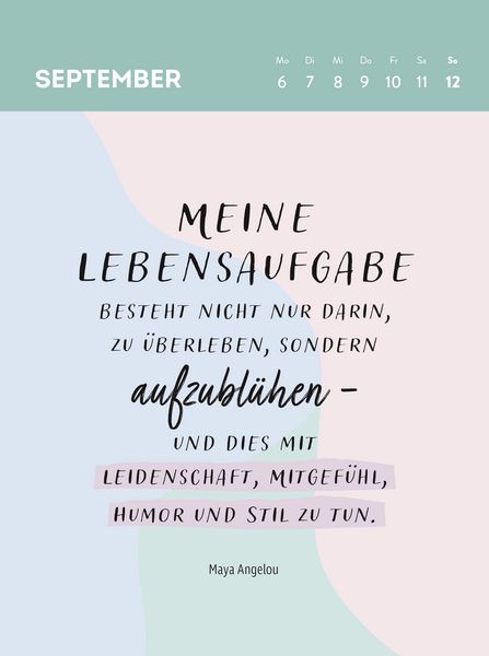 Produktbild: Wochenkalender 2027: Frauen sind gro&szlig;artig! Von perfekt war nie die Rede