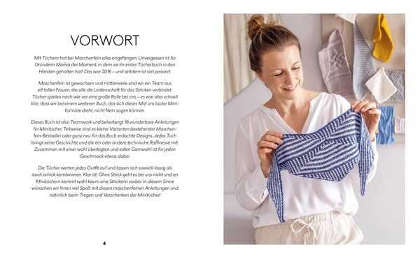 Produktbild: Mini-T&uuml;cher &ndash; Maxi-Chic | Stricken mit @maschenfein