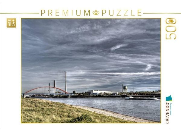 CALVENDO Puzzle RKM 774,5 Rheinhausen - Hochfeld-Wanheimerort | 500 Teile Lege-Größe 48 × 36 cm Foto-Puzzle für Erwachsene