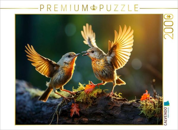 Produktbild: CALVENDO Puzzle V&ouml;gel, ein grandioser Goldener Oktober | 2000 Teile Lege-Gr&ouml;&szlig;e 90x67cm Foto-Puzzle f&uuml;r gl&uuml;ckliche Stunden