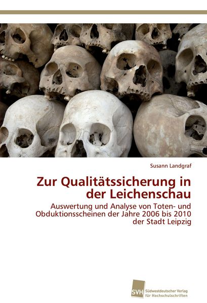 Produktbild: Zur Qualit&auml;tssicherung in der Leichenschau