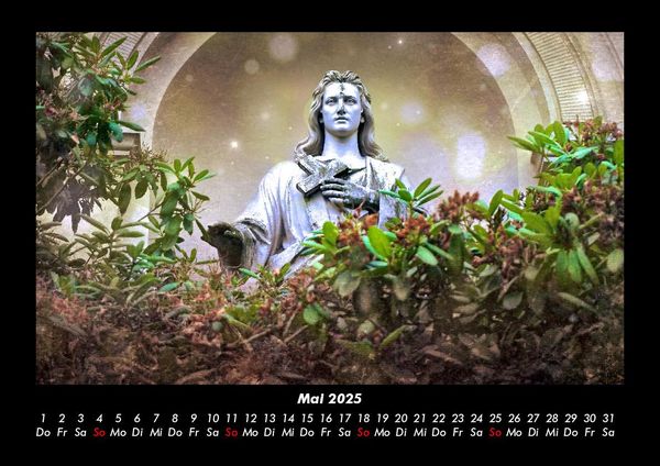 Produktbild: Mit Fantasy durch's Jahr 2025 Fotokalender DIN A3