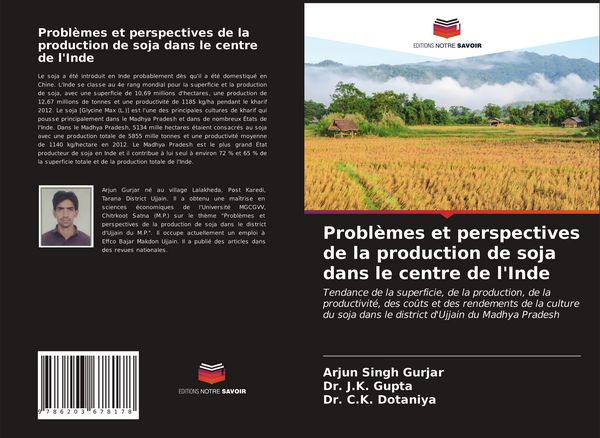 Produktbild: Probl&egrave;mes et perspectives de la production de soja dans le centre de l'Inde
