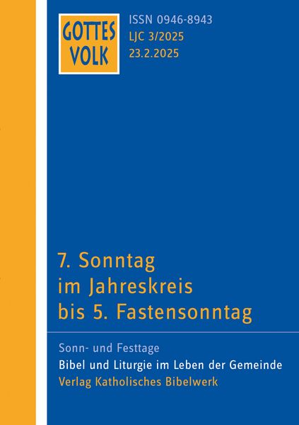 Produktbild: Gottes Volk LJ C3/2025