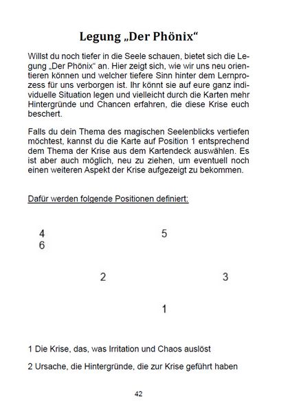 Produktbild: Der magische Seelenblick mit den Lenormandkarten