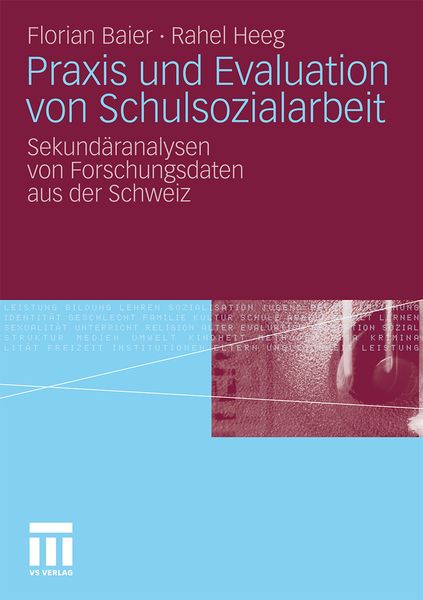 Produktbild: Praxis und Evaluation von Schulsozialarbeit