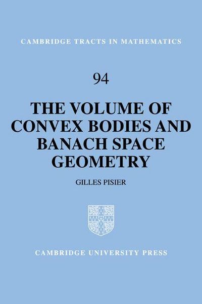 Produktbild: The Volume of Convex Bodies and Banach Space Geometry