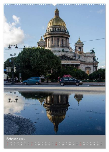 Produktbild: St. Peterburg und Umgebung (Wandkalender 2026 DIN A2 hoch), CALVENDO Monatskalender