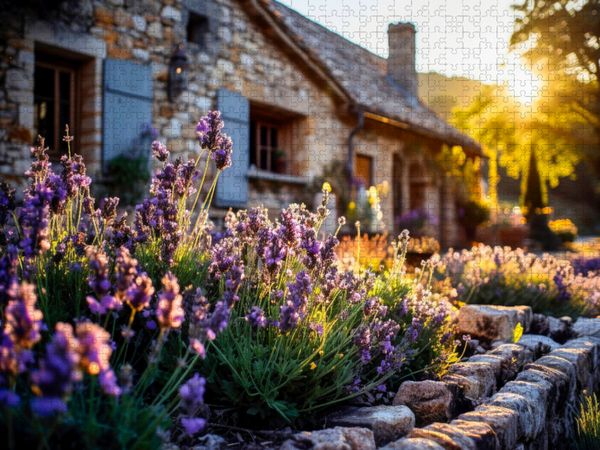 Produktbild: CALVENDO Puzzle Provence | 1000 Teile Lege-Gr&ouml;&szlig;e 64x48cm Foto-Puzzle f&uuml;r gl&uuml;ckliche Stunden