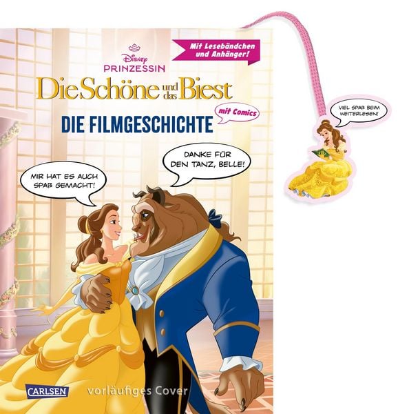Disney: Die Schöne und das Biest - Die Filmgeschichte mit Comics, Gebundene Ausgabe von Walt Disney, Carlsen, 978-3-551-28141-8