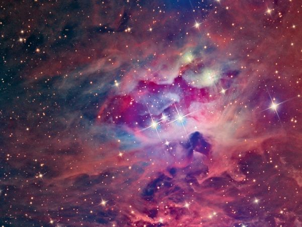Produktbild: CALVENDO Puzzle Ein Motiv aus dem Kalender Farbiges Weltall 1000 Teile Puzzle quer | 1000 Teile Lege-Gr&ouml;&szlig;e 64 &times; 48 cm Foto-Puzzle f&uuml;r gl&uuml;ckliche Stunden
