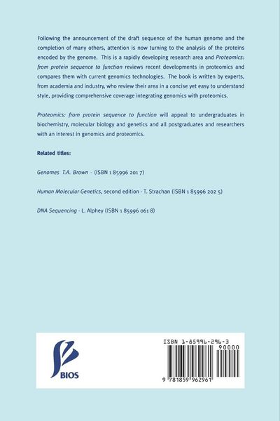 Produktbild: Proteomics