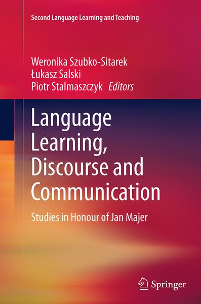 Language Learning, Discourse and Communication, Taschenbuch von , Springer, 9783319343907