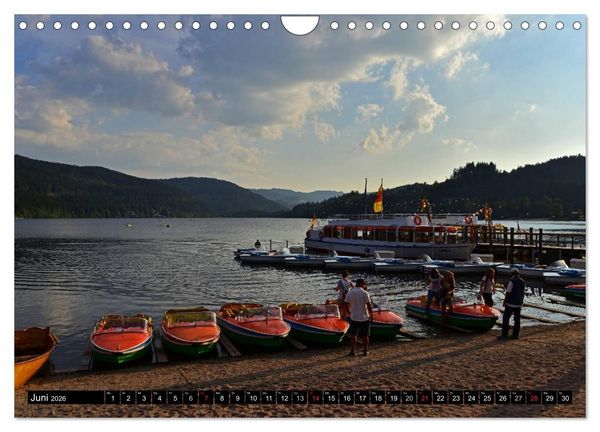 Produktbild: Romantischer Schwarzwald (Wandkalender 2026 DIN A4 quer), CALVENDO Monatskalender