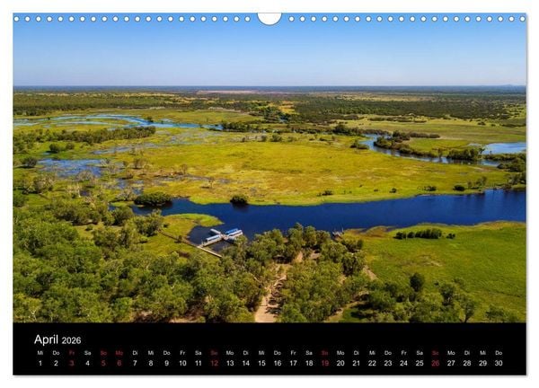 Produktbild: Australien 2026 Kimberley aus der Vogelperspektive (Wandkalender 2026 DIN A3 quer), CALVENDO Monatskalender