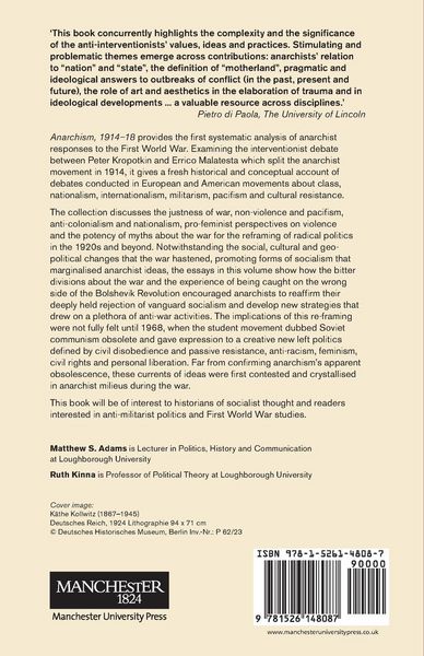Produktbild: Anarchism, 1914-18
