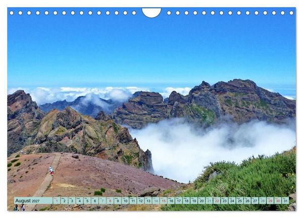 Produktbild: THE ISLAND OF MADEIRA (Wall Calendar 2027 DIN A4 landscape), CALVENDO 12 Month Wall Calendar