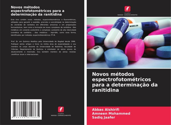 Produktbild: Novos m&eacute;todos espectrofotom&eacute;tricos para a determina&ccedil;&atilde;o da ranitidina