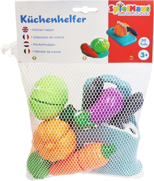 Produktbild: SpielMaus K&uuml;che K&uuml;chenhelfer, 20-teilig