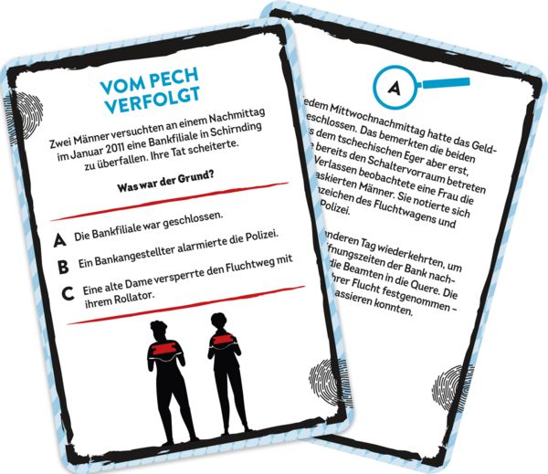 Produktbild: Crime Quiz - Wei&szlig;-blaue Mords-Geschichten und Verbrechen