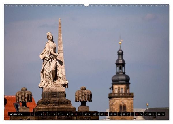 Produktbild: Die Altstadt von Bamberg (Wandkalender 2026 DIN A2 quer), CALVENDO Monatskalender