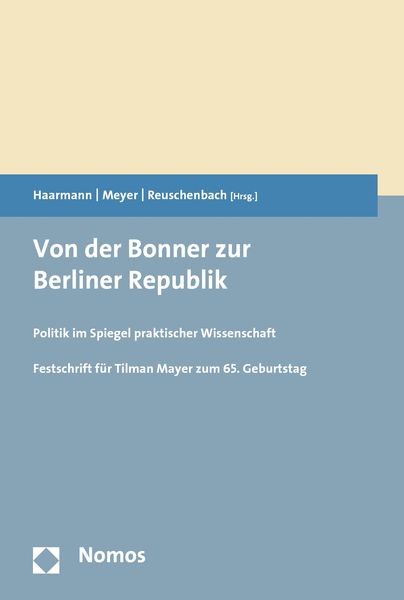 Produktbild: Von der Bonner zur Berliner Republik