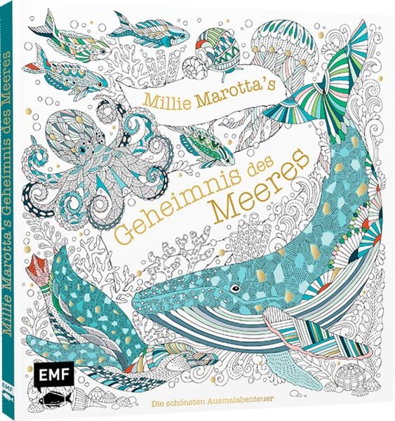 Produktbild: Millie Marotta's Geheimnis des Meeres &ndash; Die sch&ouml;nsten Ausmal-Abenteuer