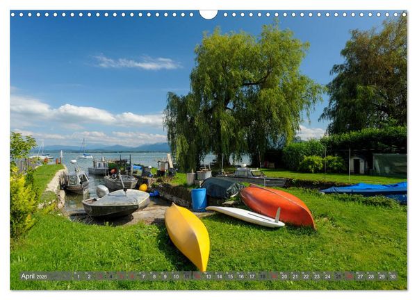 Produktbild: Traumhafter Chiemsee &ndash; Impressionen vom Bayerischen Meer (Wandkalender 2026 DIN A3 quer), CALVENDO Monatskalender