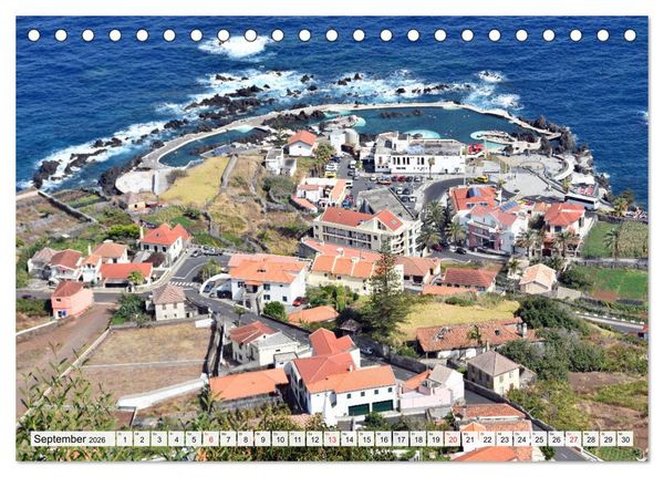 Produktbild: MADEIRA, Trauminsel im Atlantik (Tischkalender 2026 DIN A5 quer), CALVENDO Monatskalender