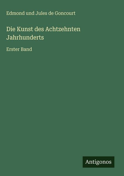 Produktbild: Die Kunst des Achtzehnten Jahrhunderts