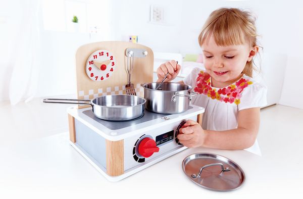 Produktbild: Hape 2-in-1 K&uuml;chen- & Grill-Set