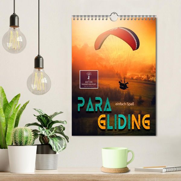 Produktbild: Paragliding - einfach Spa&szlig; (Wandkalender 2026 DIN A4 hoch), CALVENDO Monatskalender