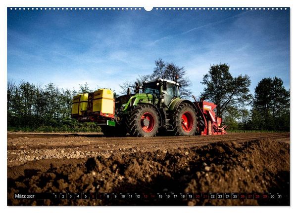 Produktbild: Landtechnik 2027 (hochwertiger Premium Wandkalender 2027 DIN A2 quer), Kunstdruck in Hochglanz