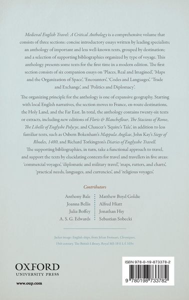 Produktbild: Medieval English Travel