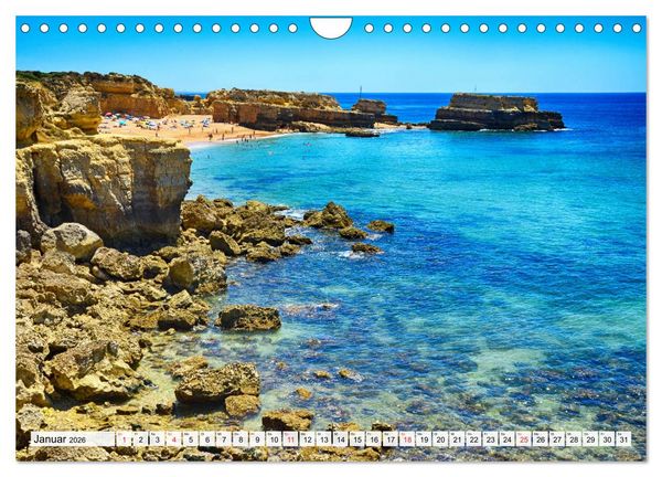 Produktbild: Algarve zum Tr&auml;umen (Wandkalender 2026 DIN A4 quer), CALVENDO Monatskalender