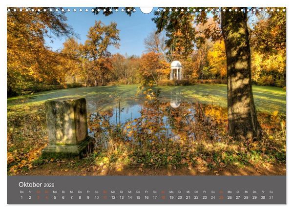 Produktbild: Leipzig - Parks und Landschaften (Wandkalender 2026 DIN A3 quer), CALVENDO Monatskalender