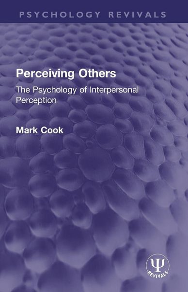 Produktbild: Perceiving Others