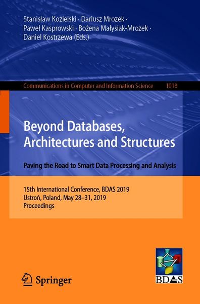 Produktbild: Beyond Databases, Architectures and Structures. Paving the Road to Smart Data Processing and Analysis