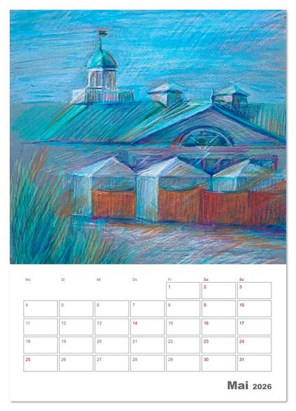 Produktbild: Anna Arndt Jahresimpressionen mit Planer (Wandkalender 2026 DIN A3 hoch), CALVENDO Monatskalender