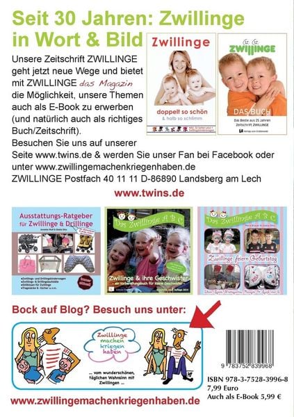 Produktbild: Zwillinge - das Magazin Juli/August 2018