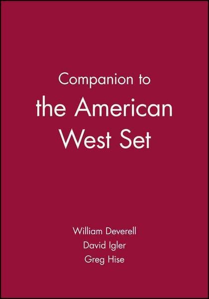 Produktbild: Companion To The Amer West Set