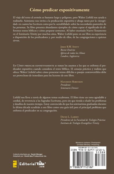 Produktbild: El Como Predicar Expositivamente