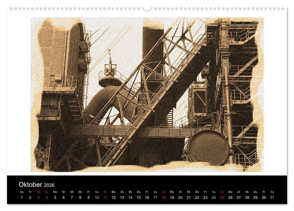 Produktbild: Landschaftspark Duisburg-Nord (Wandkalender 2026 DIN A2 quer), CALVENDO Monatskalender