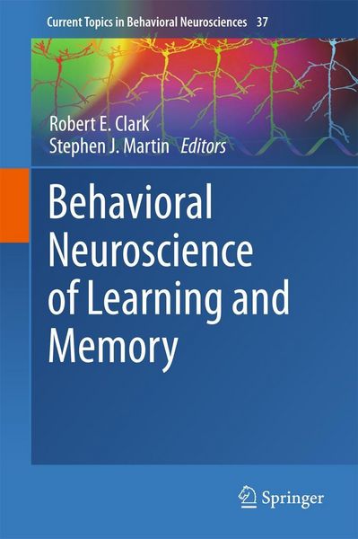 Produktbild: Behavioral Neuroscience of Learning and Memory