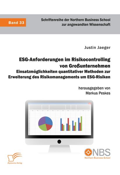 Produktbild: ESG-Anforderungen im Risikocontrolling von Gro&szlig;unternehmen. Einsatzm&ouml;glichkeiten quantitativer Methoden zur Erweiterung des Risikomanagements um ESG-R