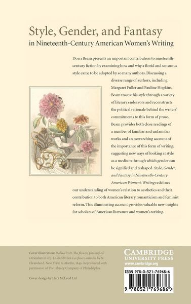 Produktbild: Style, Gender, and Fantasy in Nineteenth-Century American Women's Writing